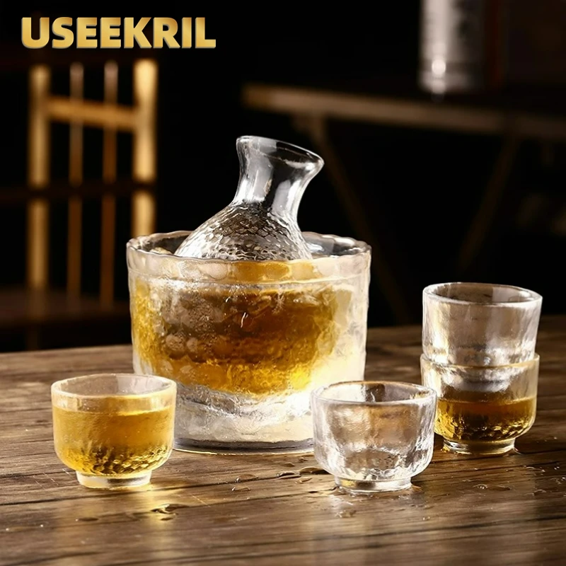 Tea Cup Wine Cup Wine Glass Spirits Cup Drinking Glasses Creative Sake Glasses Cup Set Japanese Style Shot Glasses Transparent Tea Cups Wine Accessories Professional Shot Cup Set