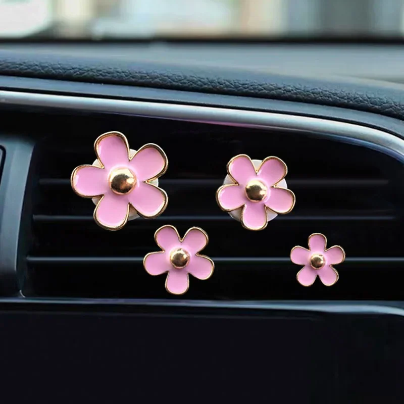 Flower Car Vent Air Freshener Clip - Cute Aromatherapy Decor