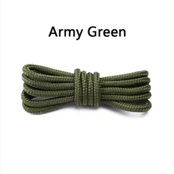 Premium Round Shoelaces for Footwear - Versatile and Durable Options for All Shoe Types (Army Green)