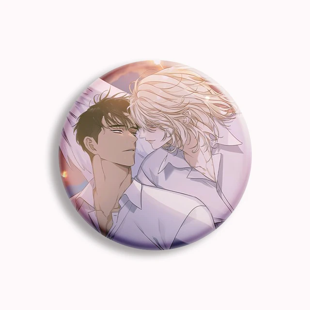 Korean Newest Manhwa Dear. 00 BL Soft Button Pin BL Comic Boyslove