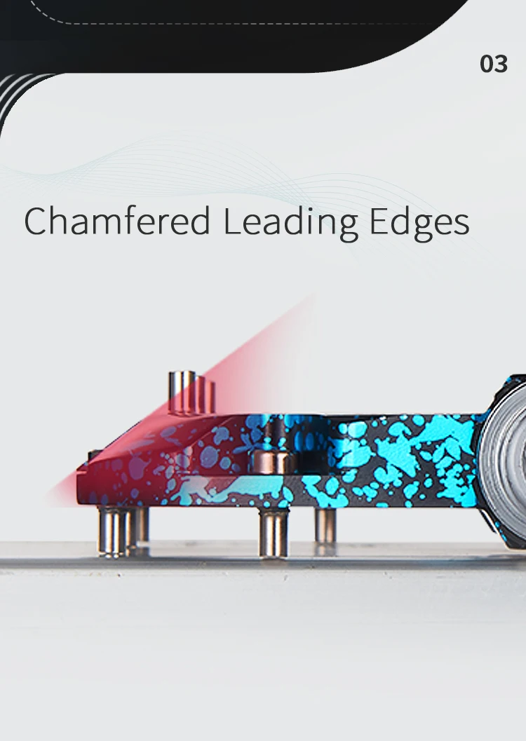 Description Picture 6 of itemKRSEC Bicycle Pedal Aluminum alloy Ultralight Seal 3 Bearing MTB Bicycle Pedals Accessories Mountain Road Bike Bearing Pedal