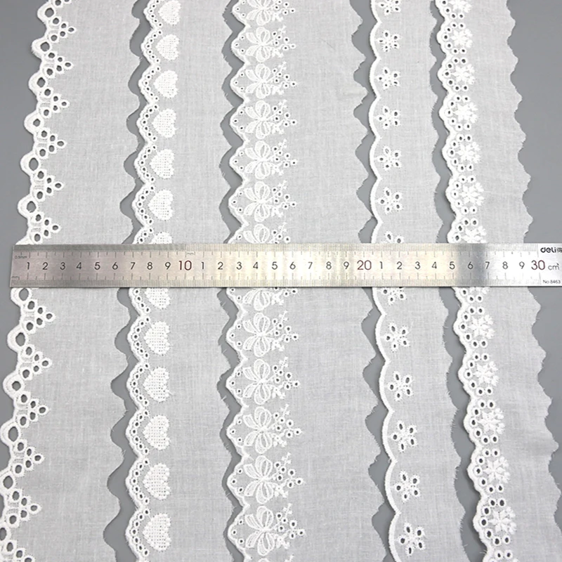 Flores Bordadas Para Encaje Encaje Para Coser Cinta De Encaje Floral - 1 Rollo Para Manualidades, Bodas, Costura Y Decoración Rollo Encaje Manualidades Encaje De Flores Para Ropa