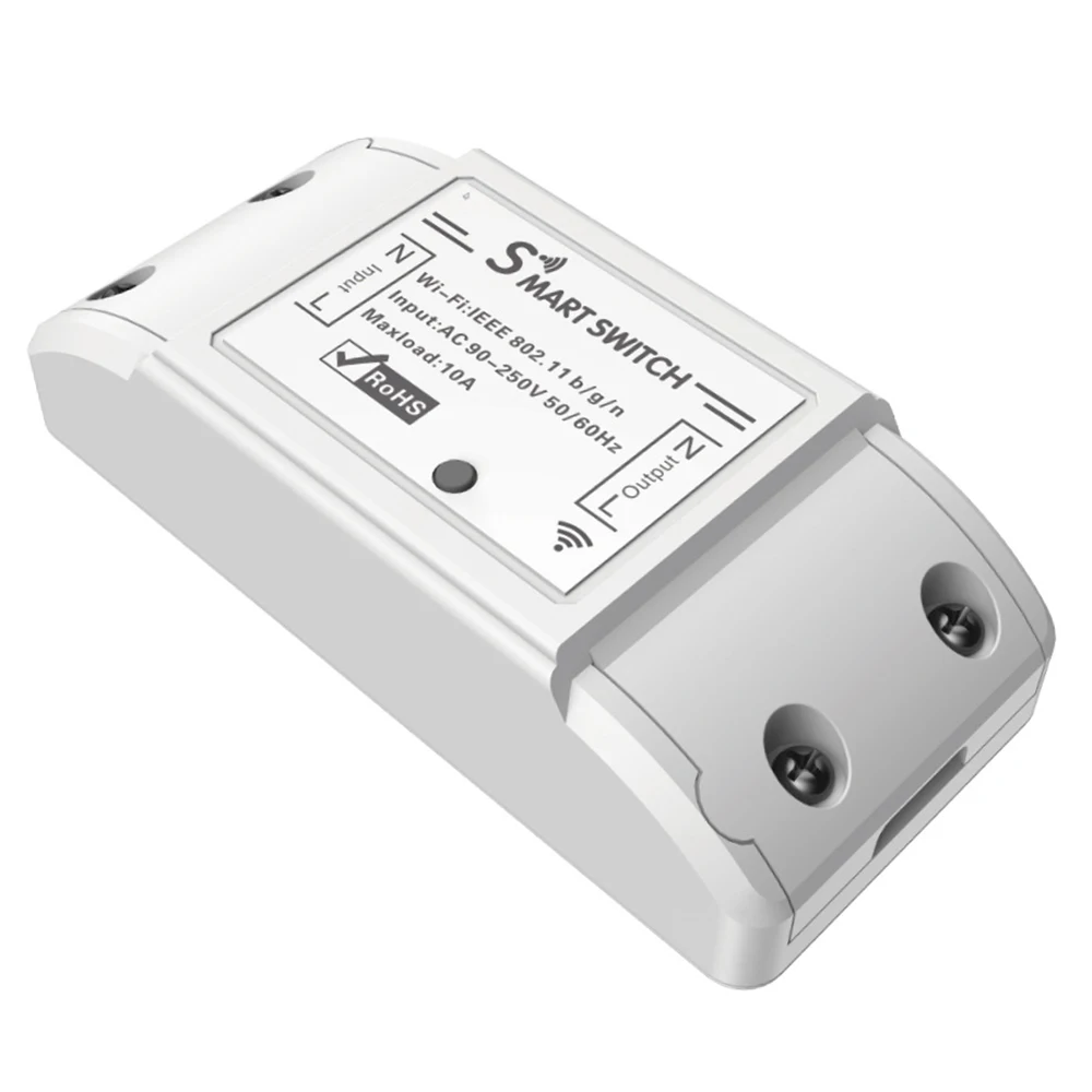 

Smart Phone Remote Control Remote Switch Supports for Tmall Elf Voice Control Wifi Single-Channel Timing On-Off Device