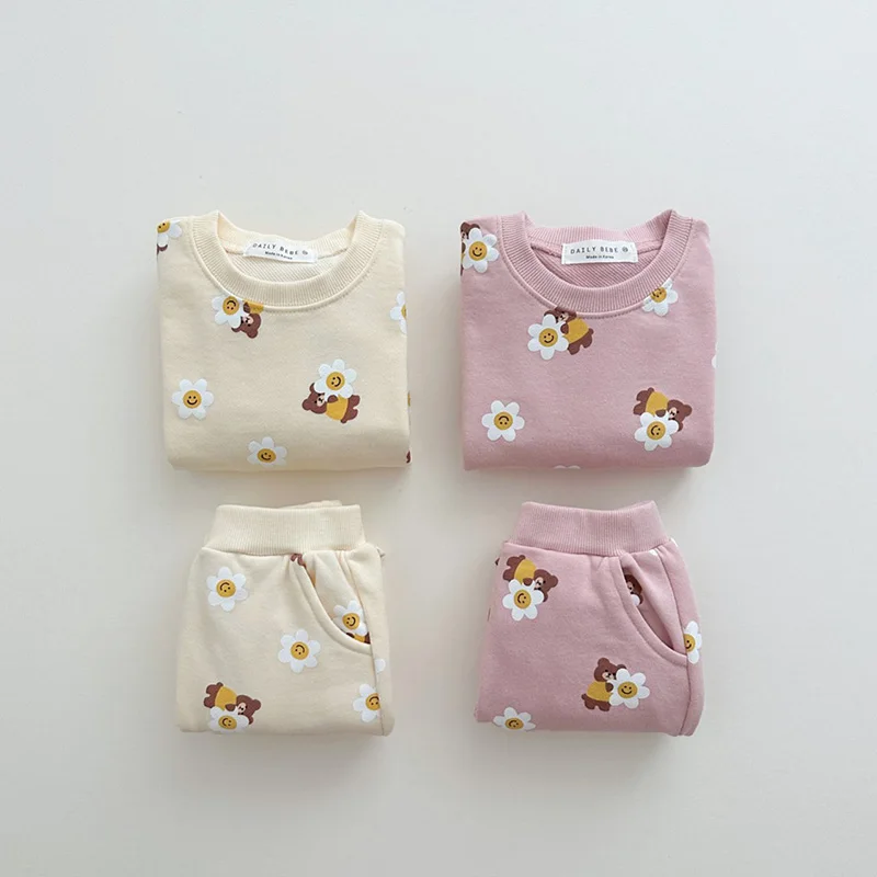 Autumn Baby Clothing Set Hoodie Suit Sweatshirts And Pants