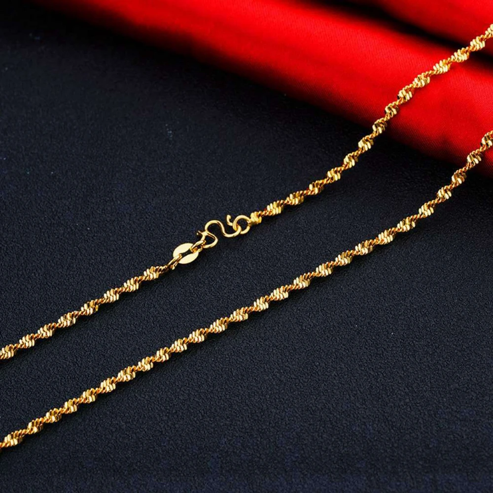 Big Jesus Cross Pendant Chain for Women Men 18k Yellow Gold Filled Classic Crucifix Unisex Vintage Trendy Believer Jewelry Gift