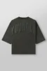 2025YA American tide brand oversized T-shirt 2024 men's exercise and fitness quick-drying breathable large printed short-sleeved 4