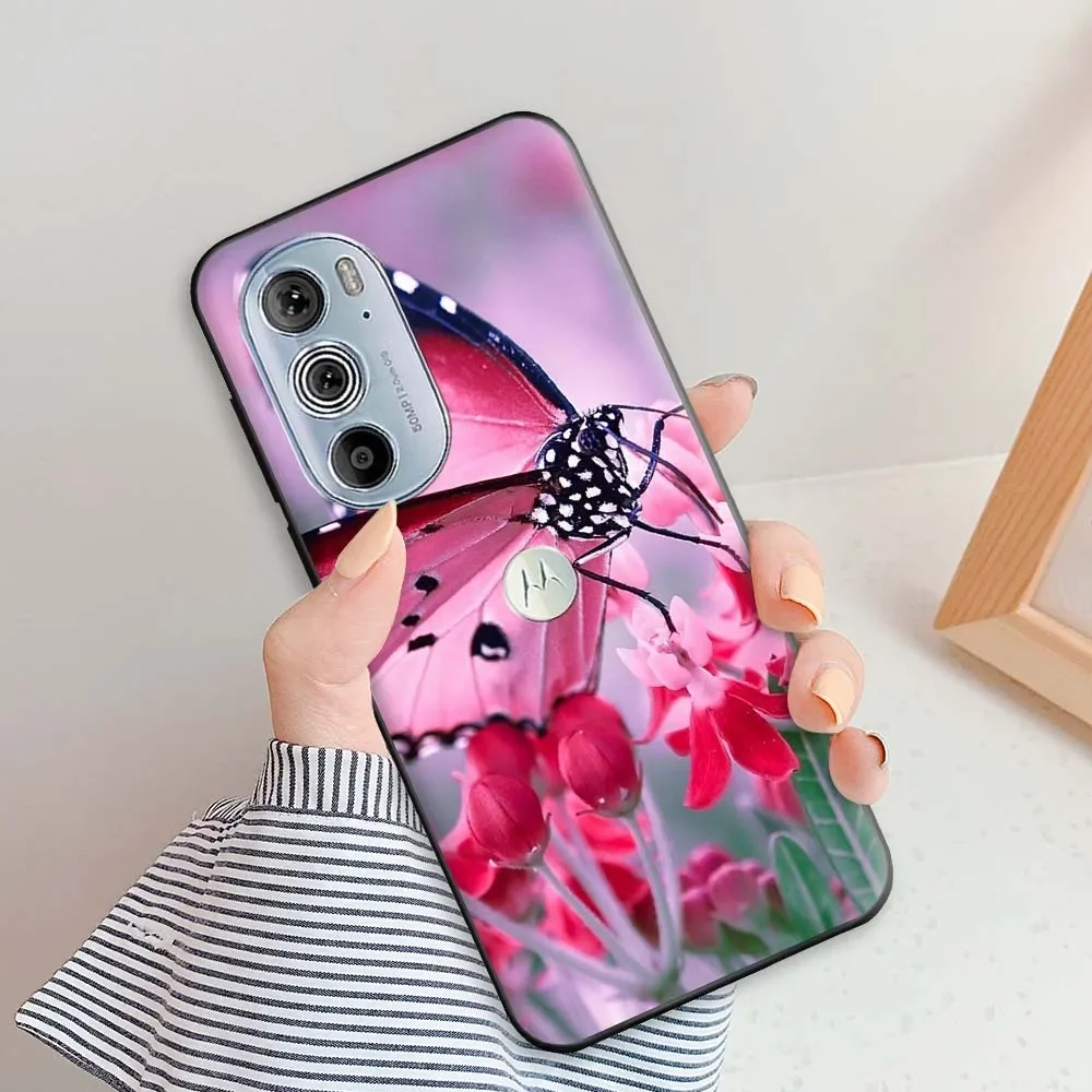Matte Silicone Protective Back Cover - Fashion TPU Design