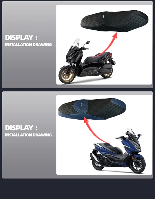 Housse De Selle En Maille Respirante Pour Yamaha XMAX 125/250/300/400 - Protection Anti-UV Et Confort