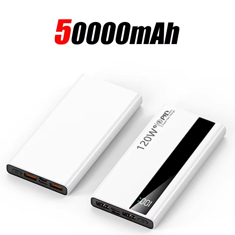 White 50000mAh