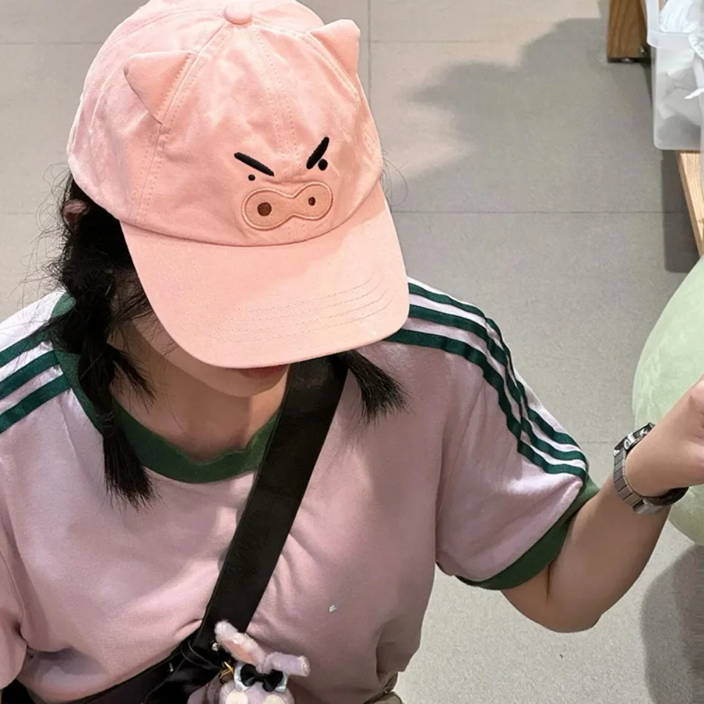 Cute Crayon Shin-chan Peaked Cap Children's Outdoor Sunhat Girls