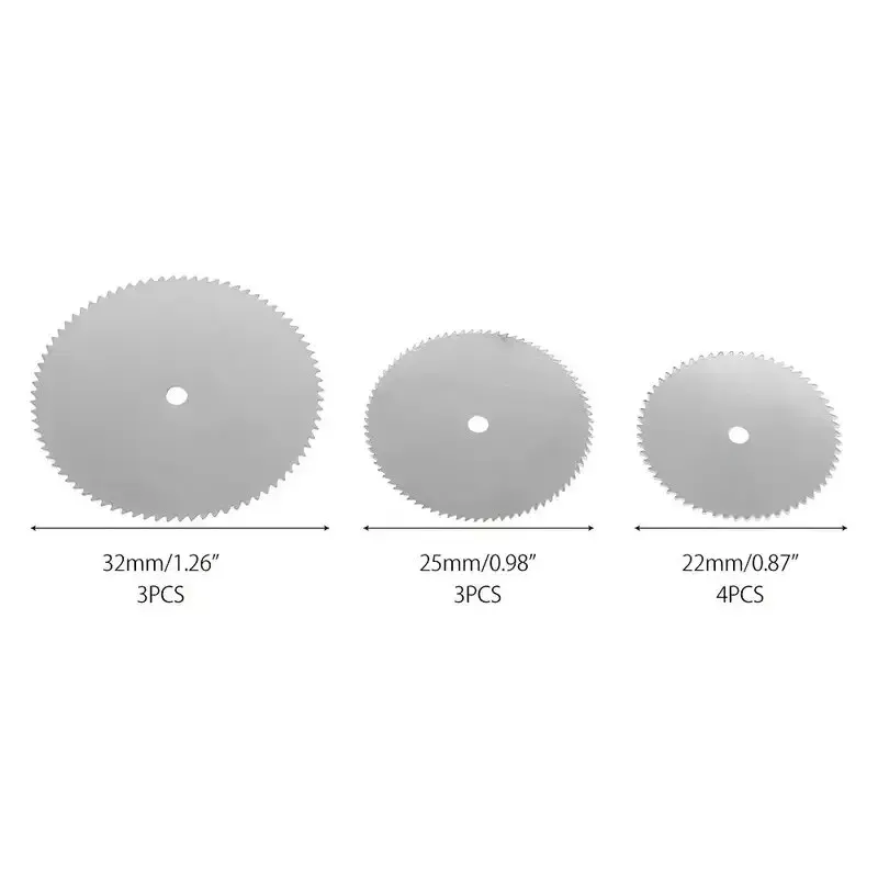Stainless Steel Wood Cutting Discs Rotary Tool For Woodworking