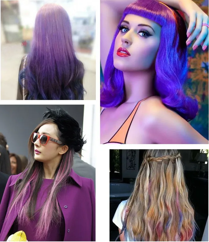 Description Picture 6 of item6pcs Children Temporary Hair Color Chalk Masquerade Hair Dye Comb Toy Fashion Party Set Girl Disposable Hair Dyeing Comb
