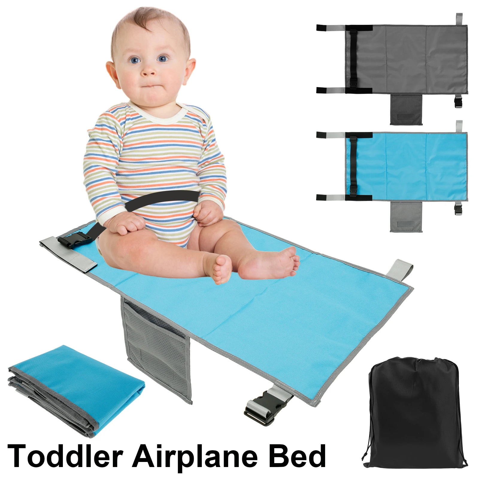 HMOCK Airplane Footrest For Kids,Toddler Airplane Bed,Toddler