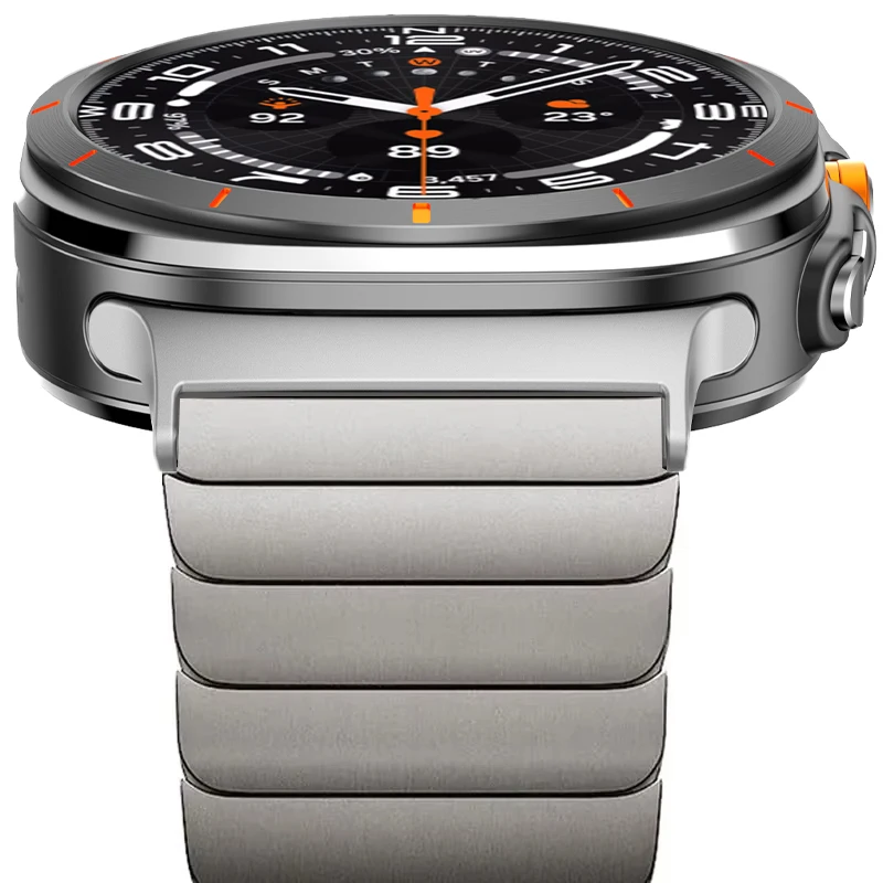 Sleek Stainless Steel Metal Quick Fit Strap - Premium No Gap Wristband Bracelet