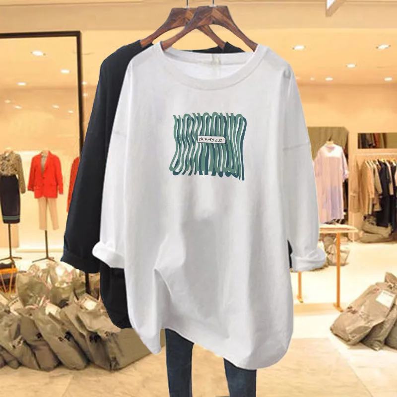 Autumn Winter Long Sleeve Cotton Nursing T-shirt Fashion Print Maternal Woman Breastfeeding Clothes Lactation Top Tees Pregnancy 6