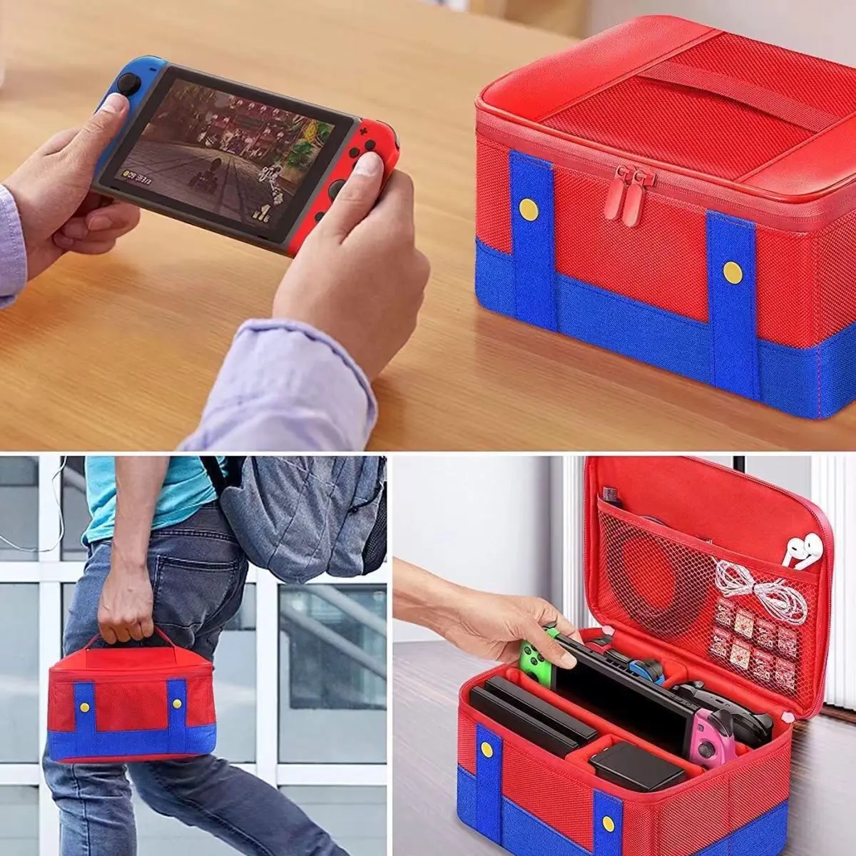 Portable Case for Nintendo Switch Protective Travel
