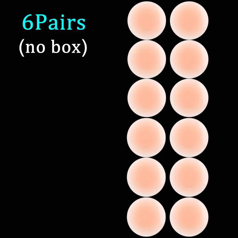Invisible Silicone Nipple Covers - Reusable Lift Pasties & Adhesive Intimate Pads