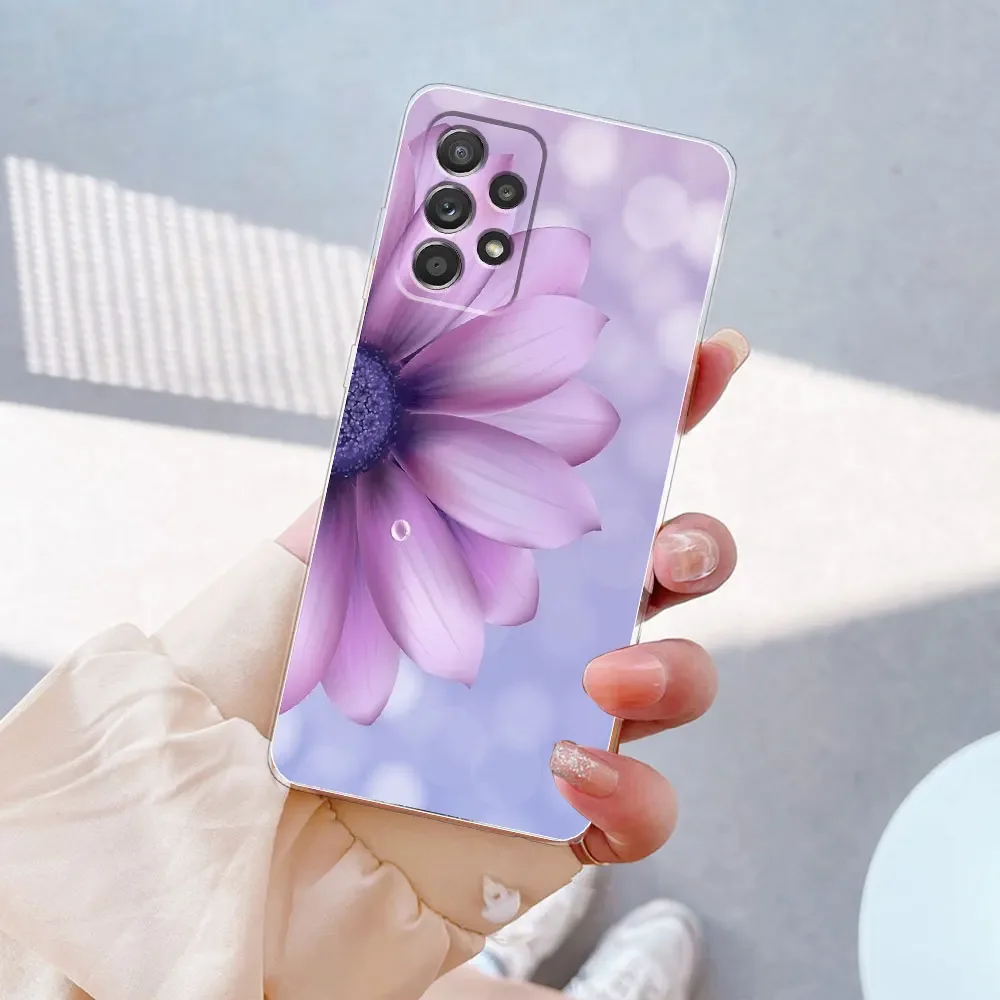 Elegant Marble Soft Clear Silicone Phone Case - Universal Fit for Samsung Galaxy Series