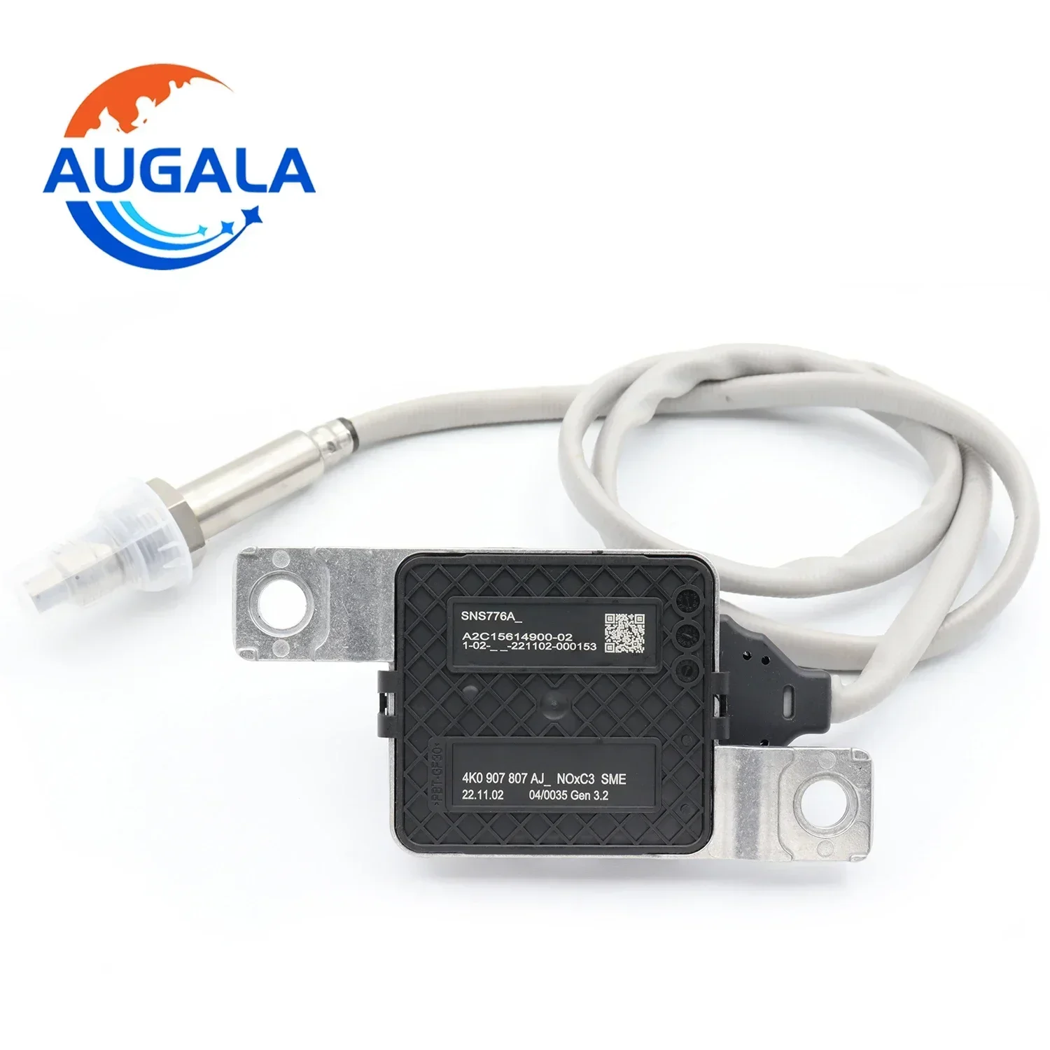 AUGALA Nitrogen Oxide Sensor NOx Sensor 4K0907807AJ For Audi A6 C8