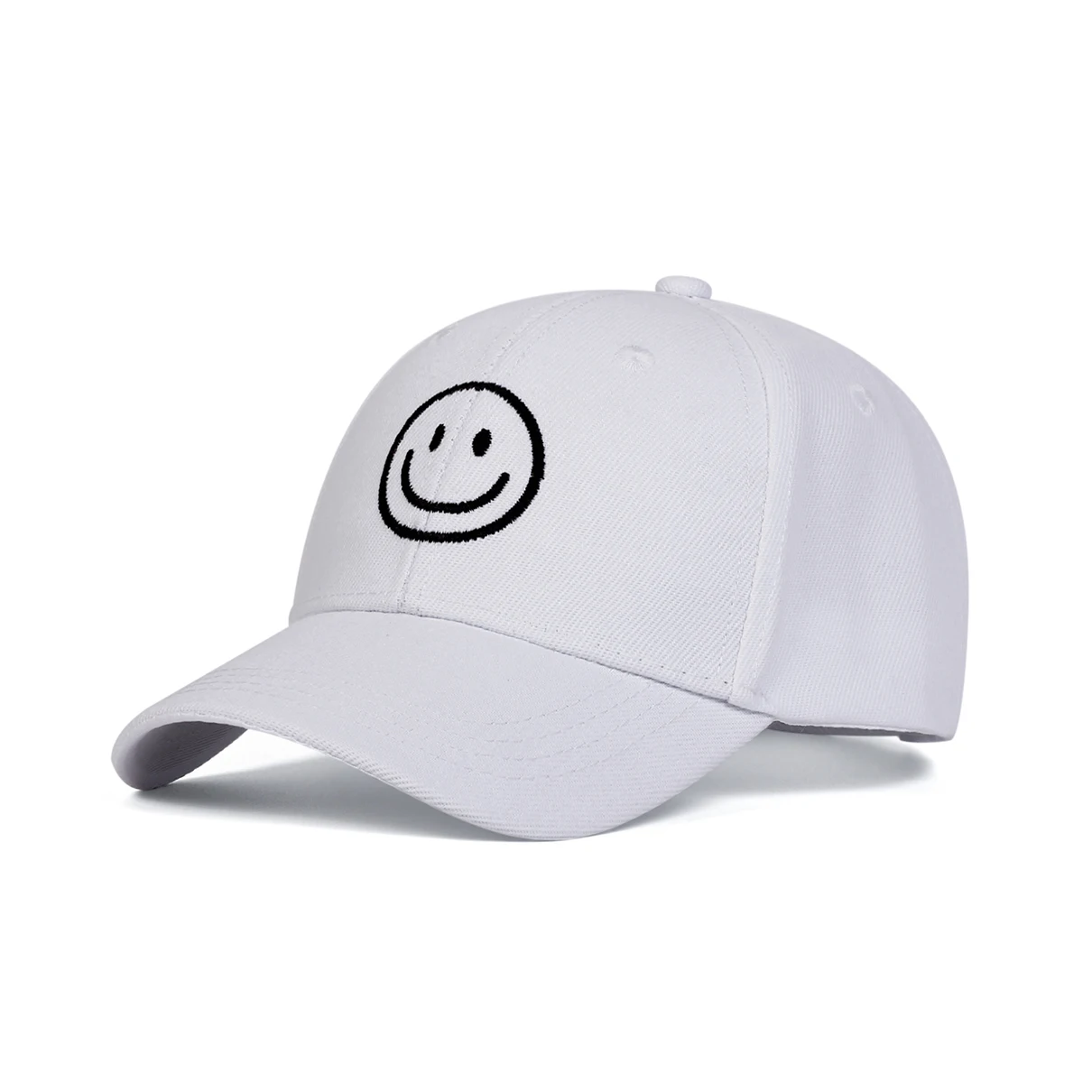 Children Smiling Embroidery Baseball Caps Spring Summer Outdoor Adjustable Casual Hats Boy Girl Travel Sunscreen Hat 5