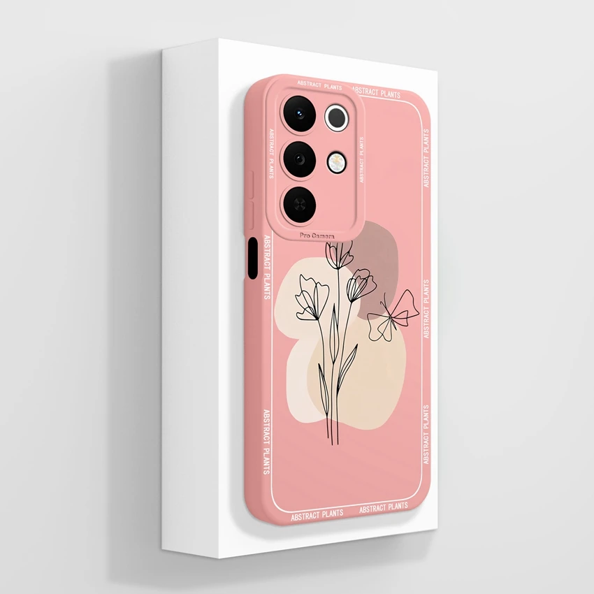 Lovely Striped Rabbit Pattern Shockproof Silicone Phone Case