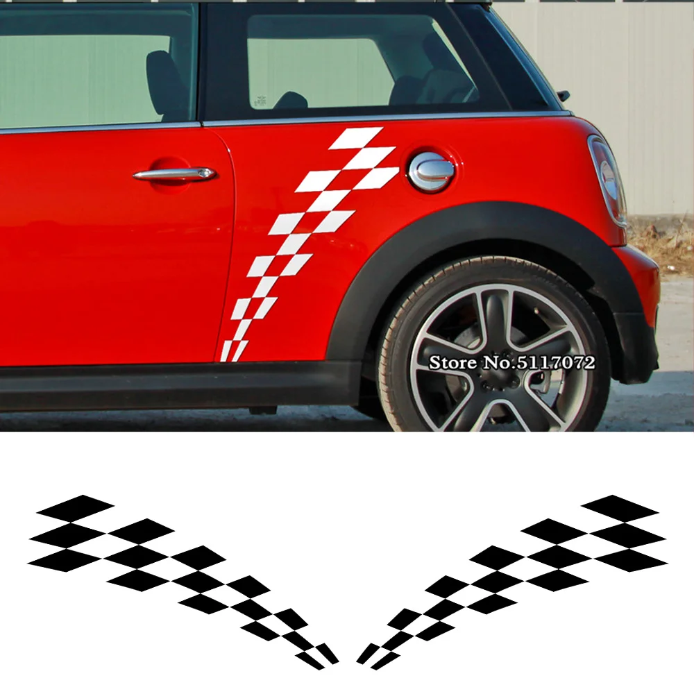 

2 шт., наклейки на мини R56 R57 R58 Clubman R55 F54 R60 F60 56 F55 R61 R50 R52