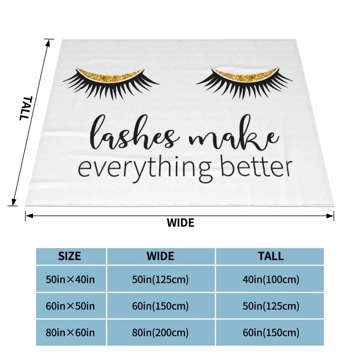 Closed Eyes Lashes Blanket Fleece Spring/Autumn Cartoon Beauty Eyelash Portable Soft Throw Blankets for Bedding Car Quilt 6