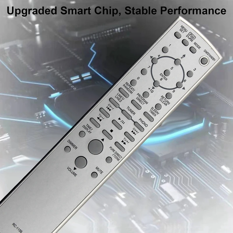 Replace RC-1109 Remote Control For Denon AV Receiver Power Amplifier Controller-Y47A