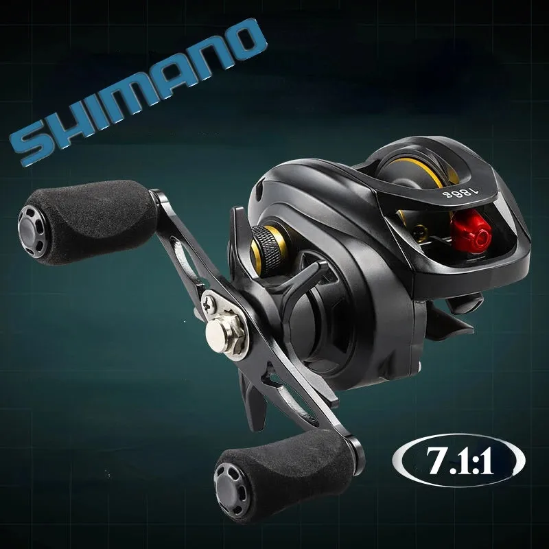 Fishing Reel Shimano Baitcasting Reels 7.1:1 Left/Right Hand Front Drag  Spinning Reel Casting Fishing Reels