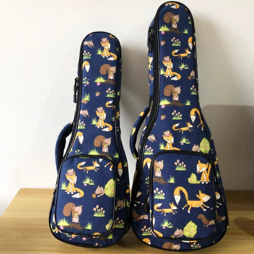 

Мягкая искусственная 21-дюймовая 23-дюймовая сумка для Укулеле