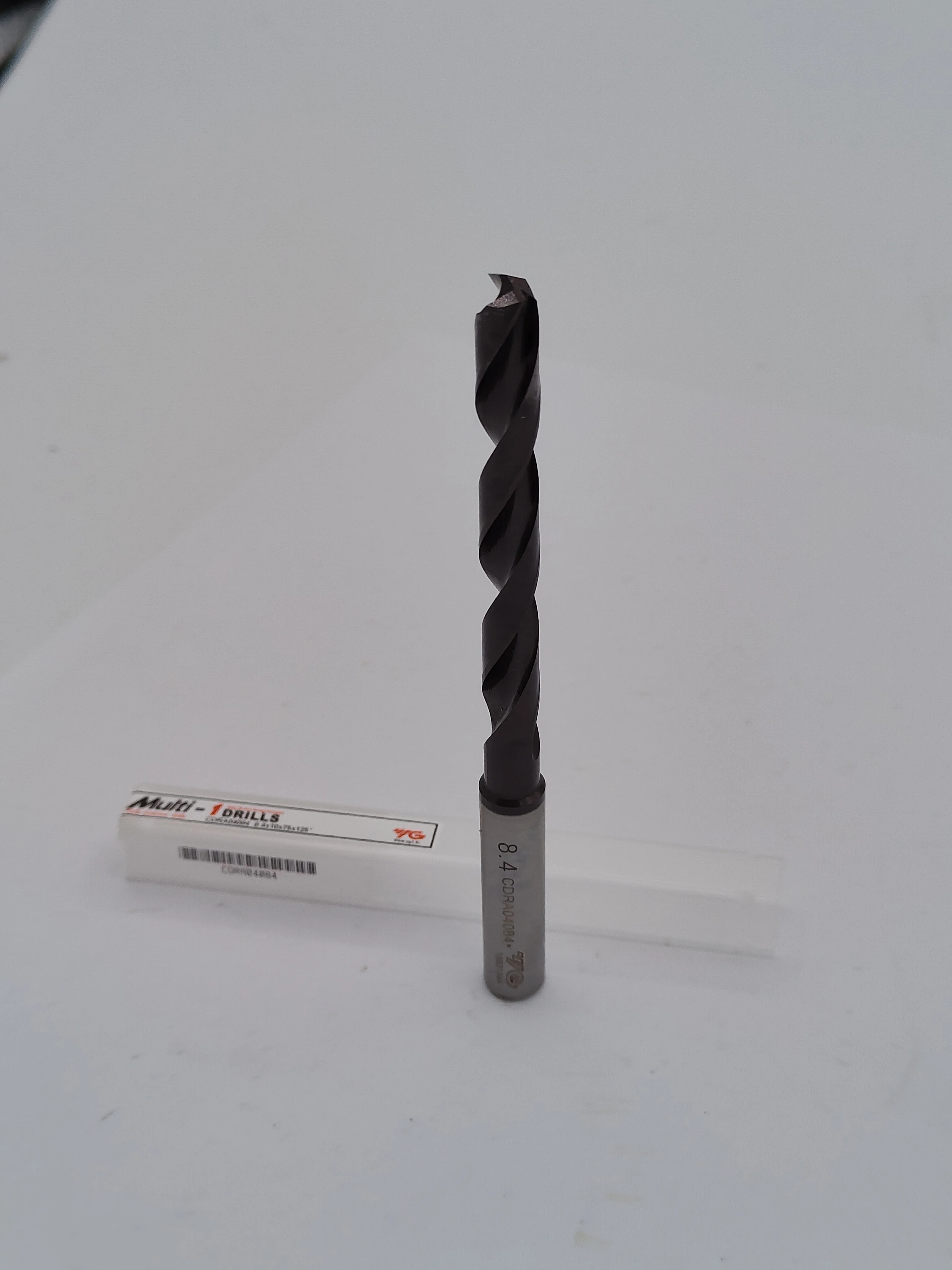 

YG-1 CDRA03084 CDRA04084 Stub Multi - 1 Drill 8,4mmxd10x37x87l 8,4mmxd10x75x125l Premium HSS-PM New