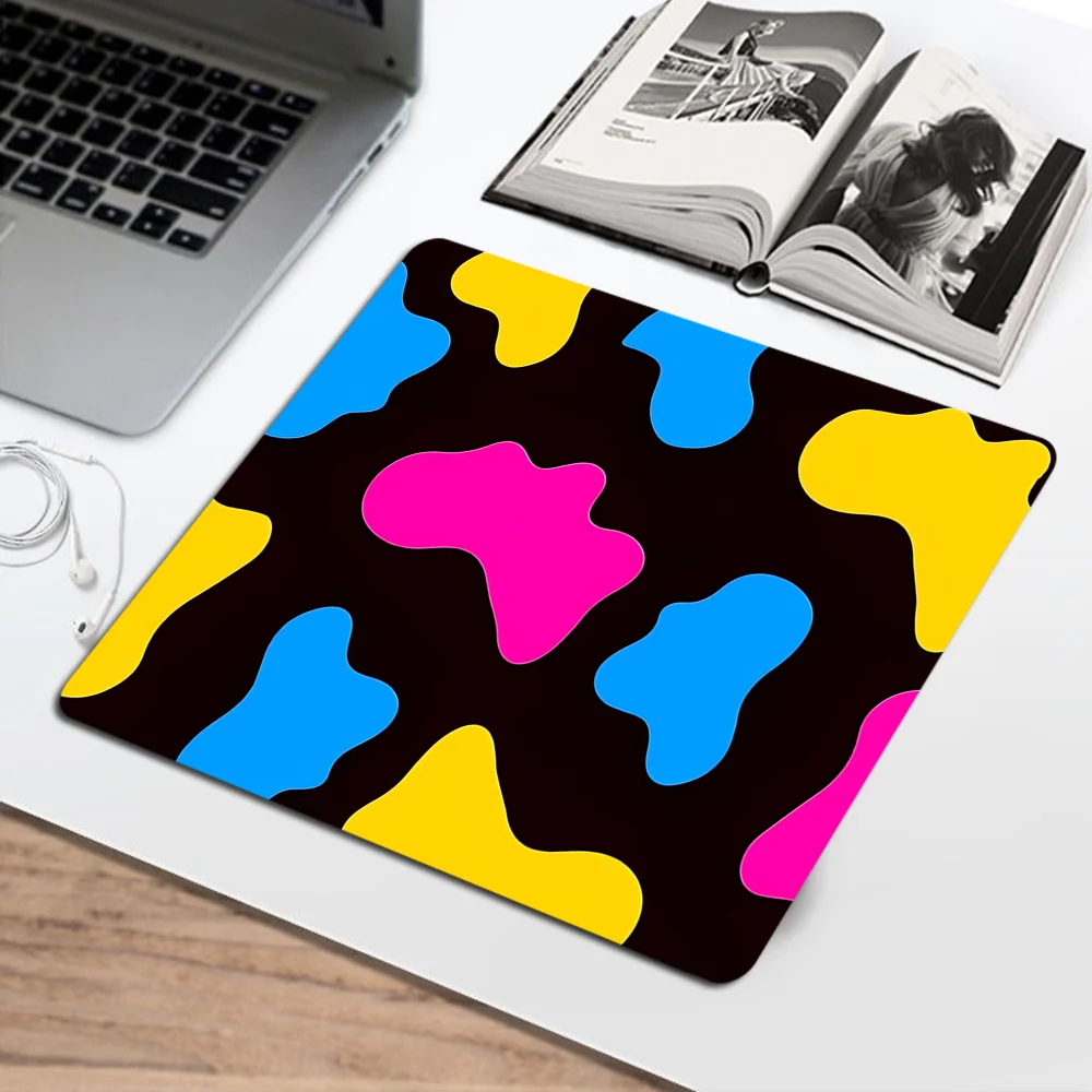 Cow Print 25x29cm Small Table Mat Student Mousepad Computer Keyboard Pad Games Pad Desk Mat for PC Gamer Mousemat 5