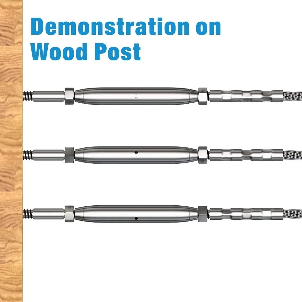 IWISS IWS-2316R Crimping Plier Heavy Duty Cable Railing Deck Swage Tool 1/8to 3/16 inch Stainless Steel Wire Rope Tensioners 3