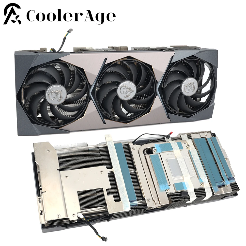 Per Msi Rtx 3070 3080 3090 Ti Suprim X Gpu Cooler Rtx3070 Rtx3080 Rtx3090 Scheda Grafica Dissipatore Di Calore