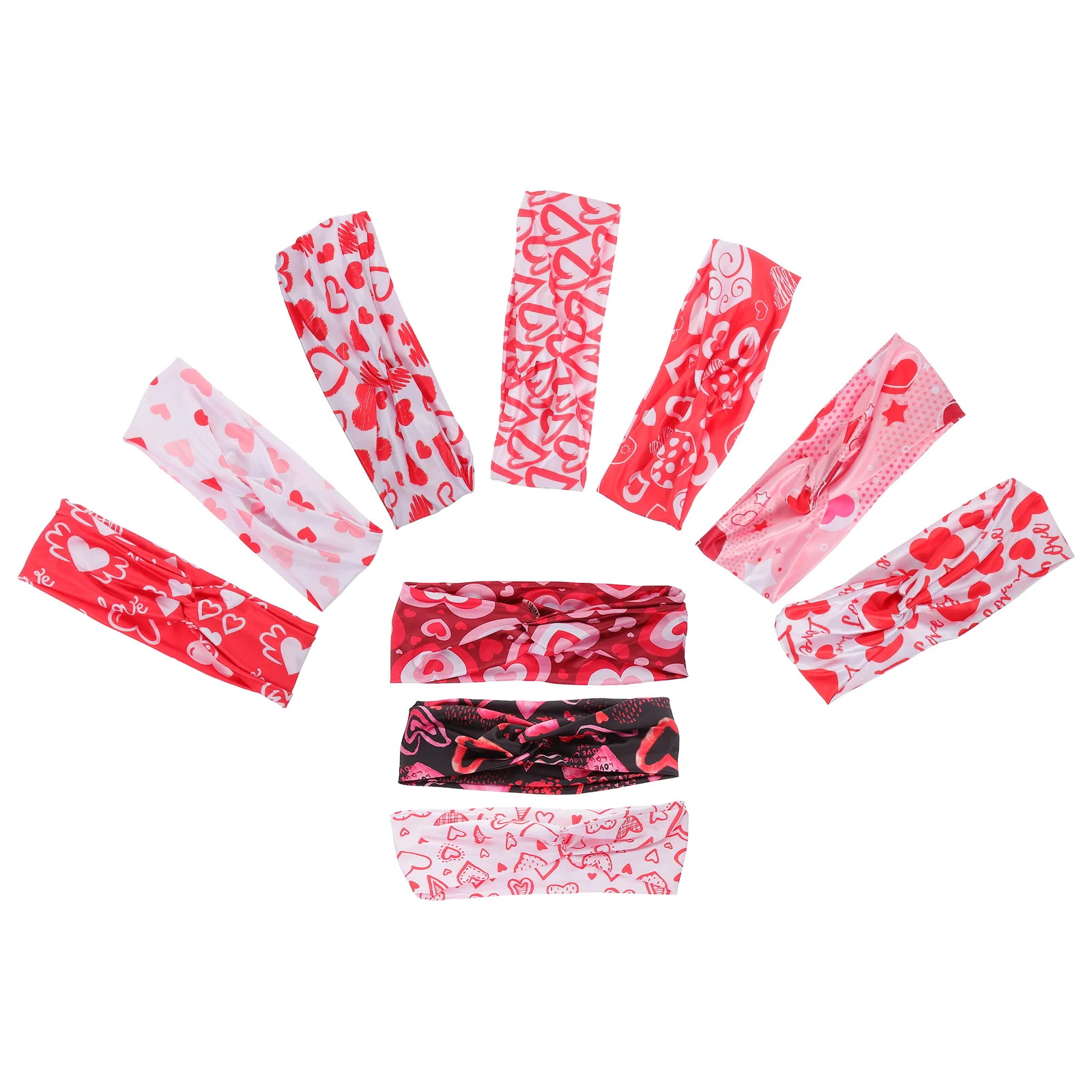 

10 шт., женская спортивная повязка на голову