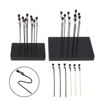 1Set Flexible Modeling Tools For Airbrush Model Crafting Model Painting Stand Base Holder With Magnetic Alligator Clips Sticks 1