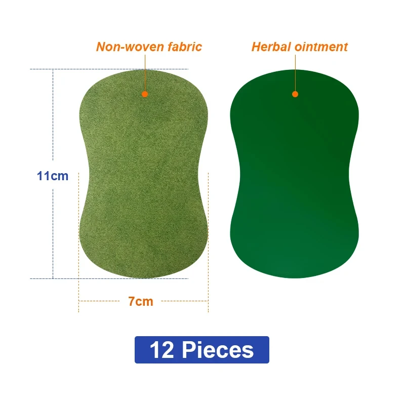 Natural Wormwood Detox Foot Patches Slimming Body Detoxification Paste Help Sleep Cleansing Toxins Foot Pads Relieve Stress Care