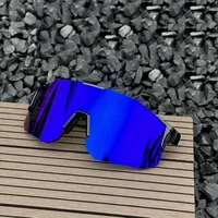 Lunettes à grande monture pour hommes, Design intégré, lentille jaune vif Orange et monture noire, adaptées à un usage quotidien 2