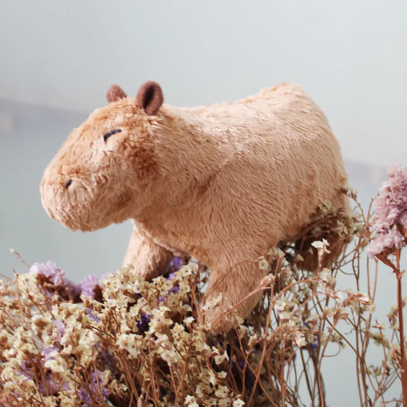 18cm Echt Leben Fluffty Capybara Plüsch Spielzeug Nette Capybara