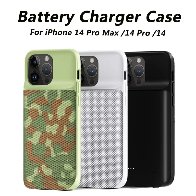 

Xilecaly Power Case For iPhone 14 Plus battery charger case For iPhone 14 Pro Max charging Cover For iPhone 14 Plus Power bank