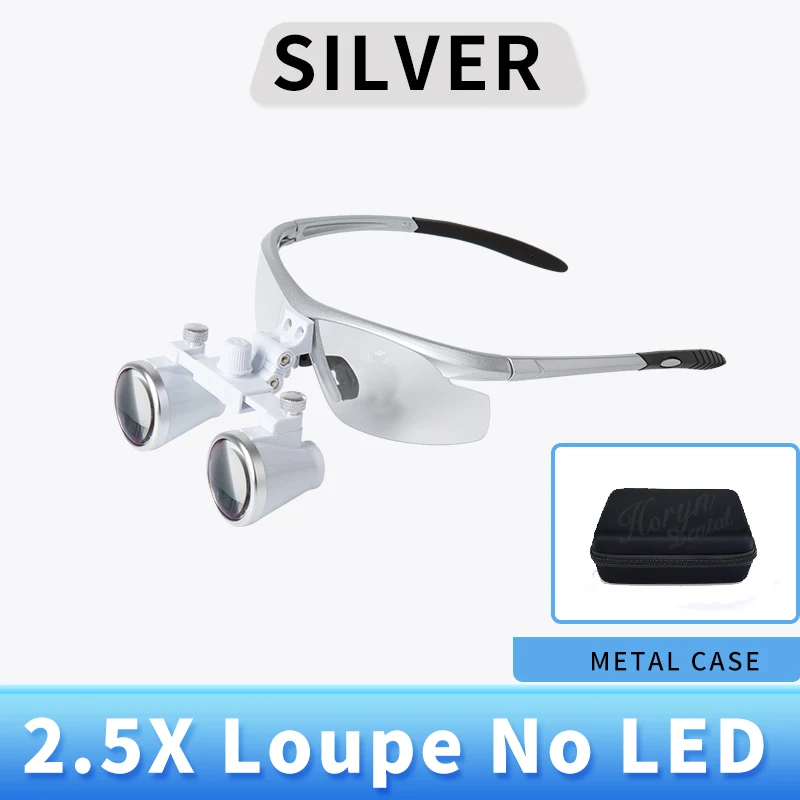 Koop Tandheelkundige 3.5X Verrekijker Loepen 5W LED Koplamp Met