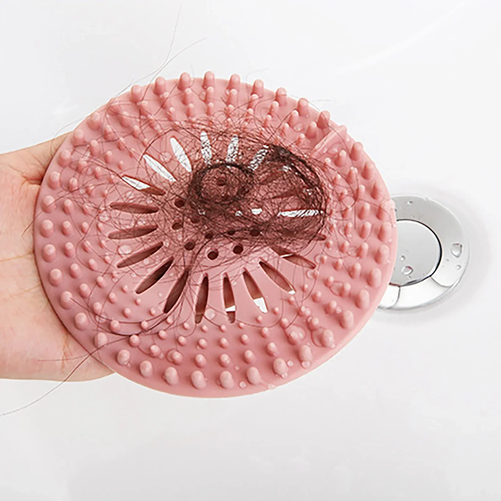 Filtr do włosów sitko przeciwblokujące do wanny i prysznica korek spustowy podłogowe silikonowe dezodoranty kuchenne akcesoria łazienkowe