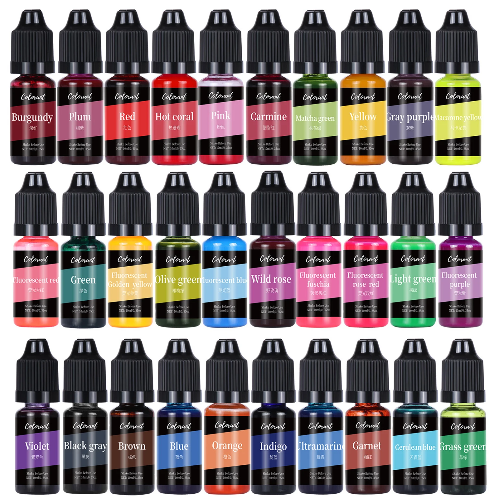 30x Candle Dye Soap Coloring Dye Highly Concentrate Beeswax Candle Color Dyes Colorant Handmade Supplies for S candle dyes pigment soap dye pigments