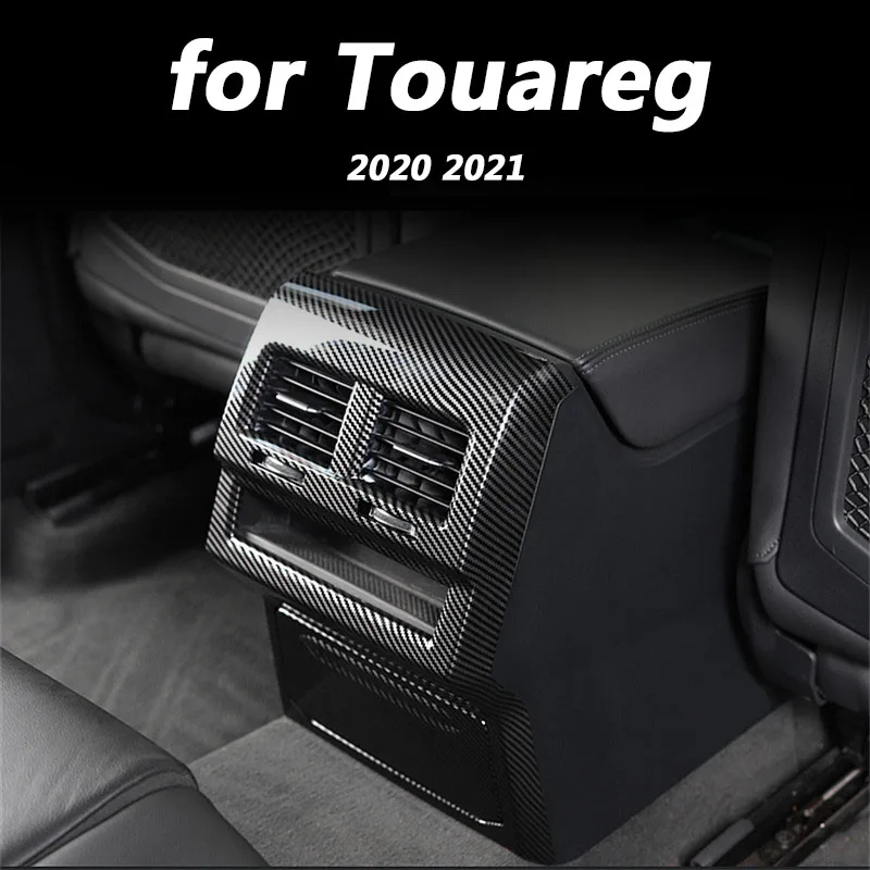 

for VW Touareg 2019 2020 2021 Car interior decoration accessories ABS 1PCS rear air outlet kick plate patch beautiful sequins