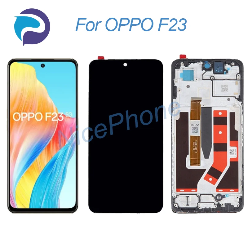 

Для OPPO F23 ЖК-экран + сенсорный дигитайзер дисплей 2400*1080 CPH2527 F23 ЖК-экран дисплей