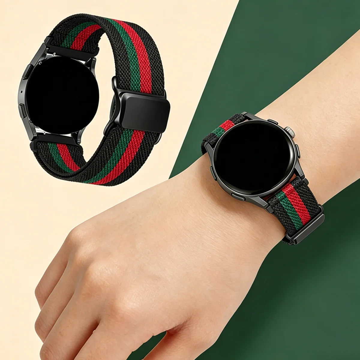 Adjustable Elastic Nylon Sports Strap - Available in Multiple Sizes
