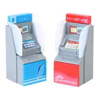 1:12 Dollhouse Miniature Simulation ATM Cash Dispenser Model Accessories Toys for Doll House Decoration 1