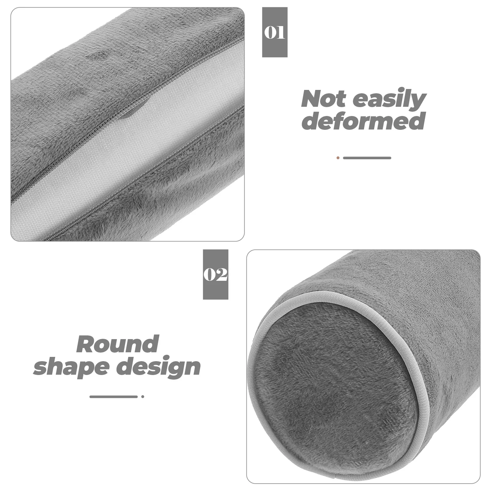 Memory Foam Neck Pillow Cylinder Soft Cervical Pillows Spondylosis Cotton Bolster Man 2