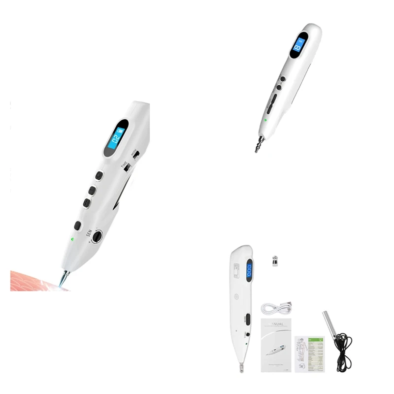 

NEW-Acupuncture Point Stimulator Piezo Pen Massage Device Acupoint Meridian Therapy Diagnosis Machine Without Needles