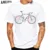 Fixed Gear Bicycle Cyclist Painting T-Shirt New Summer Men Short Sleeve Road Bike Sport Lover White Casual Boy Tees Vintage Tops 18